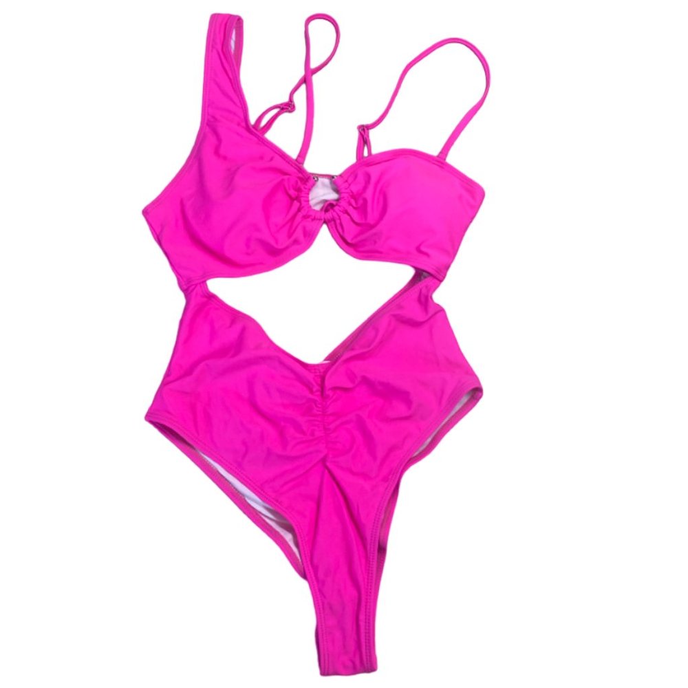 cut-out one shoulder monokini NWOT